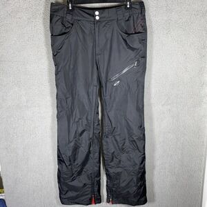 SIMS Men's Sz S Ultimate Equipment Ski Snowboard Pants Light Gray Zip Up Leg